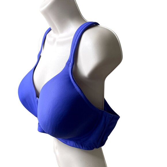 Leading Lady Lightly Padded Contour Underwire Bra Purple Plus Size 42 C 5028 - Picture 2 of 4